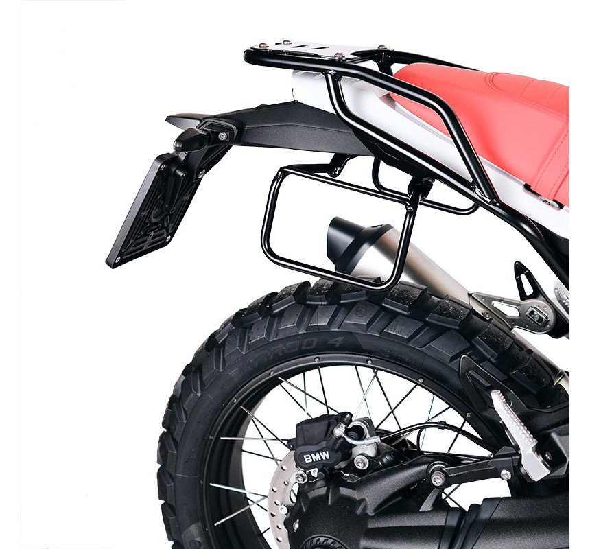Porte-sacoche réglable en Hypalon + support droit pour R 12 G/S
