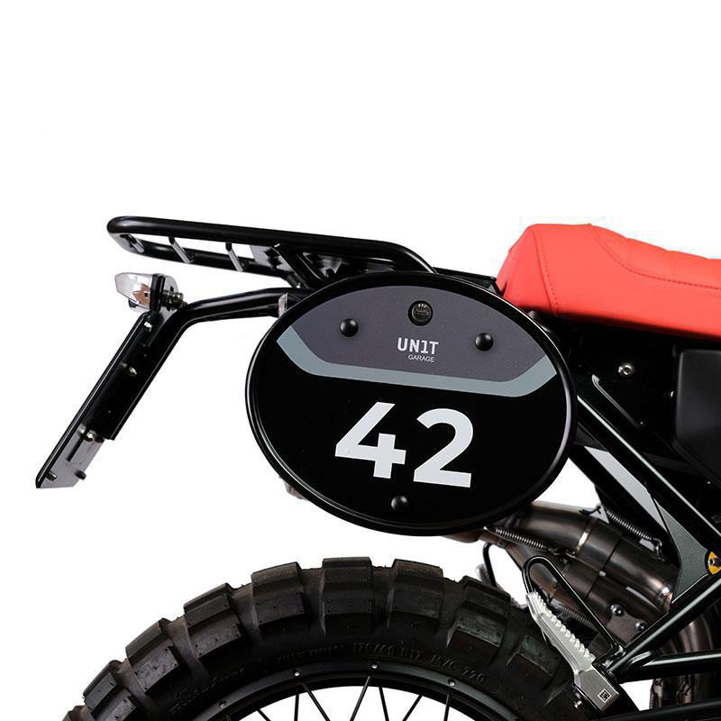 Stickers for number plate holders - L'atelier Bleu Motostore