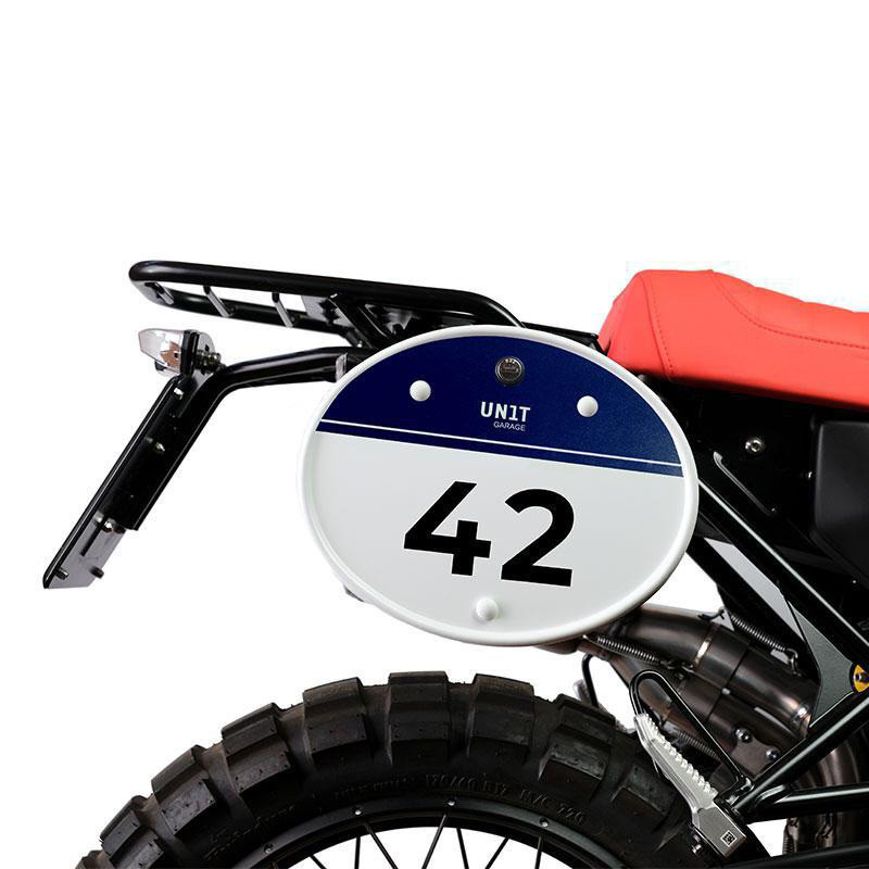 Stickers for number plate holders - L'atelier Bleu Motostore