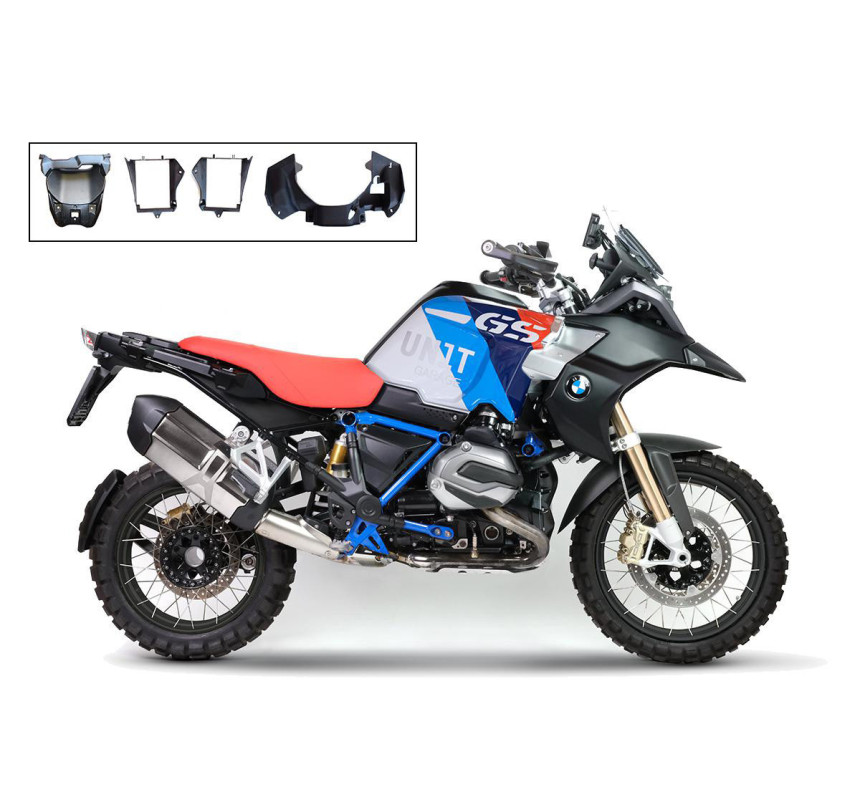 Kit RAD Motorsport noir mat pour R 1200GS