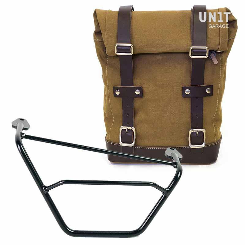 Sacoche latérale en toile 10L-14L + support droit pour R 1200GS