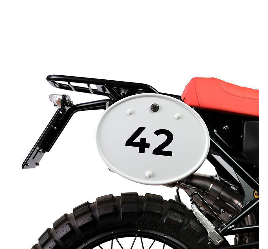 Black adhesive numbers - L'atelier Bleu Motostore