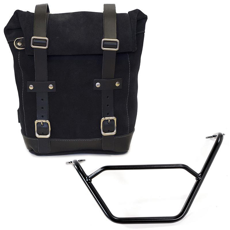 Sacoche latérale en daim 10L-14L + support gauche pour R 1200GS