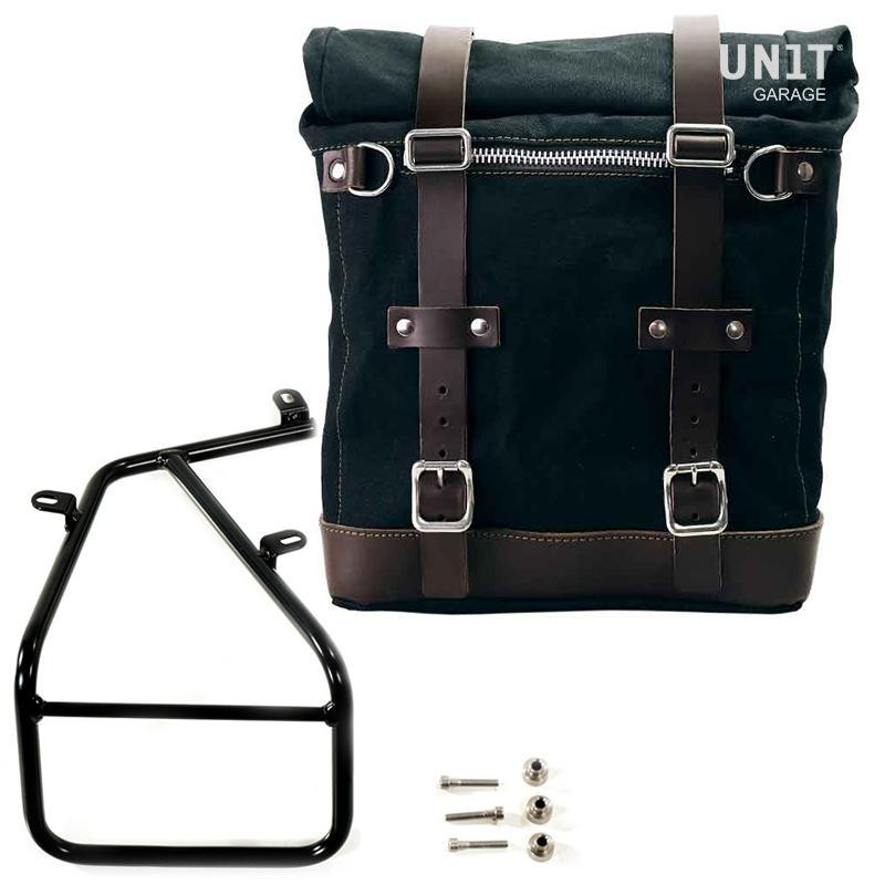 Sacoche latérale Scram en toile 22L-30L + support gauche pour R nineT