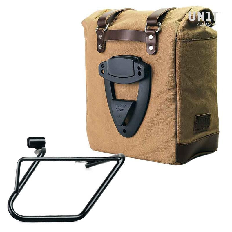 Scram canvas side pannier, 22L–30L, with right-hand mount for the CE 04