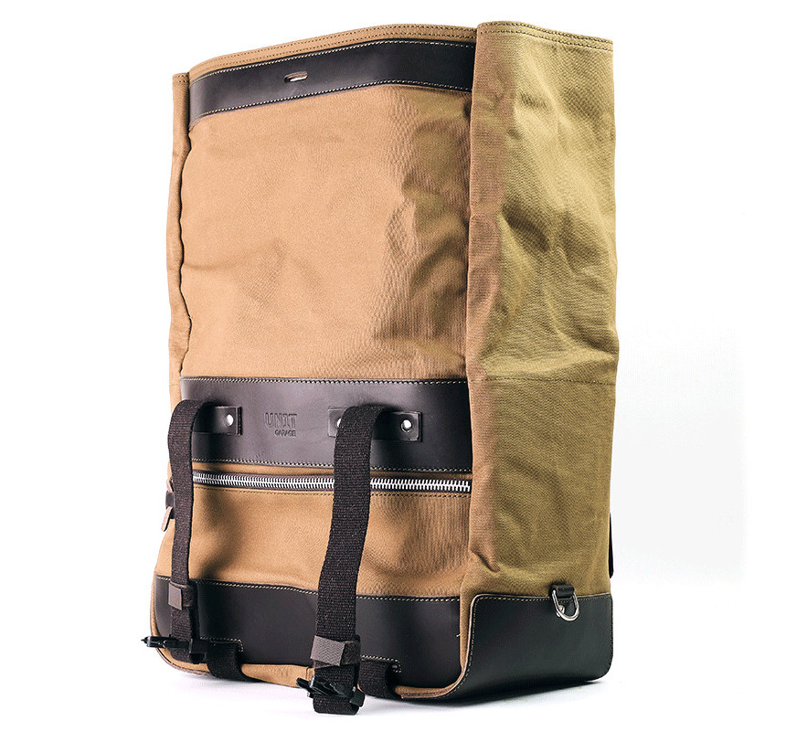 Sacoches latérales Cult en toile 40L-50L + supports verrouillables