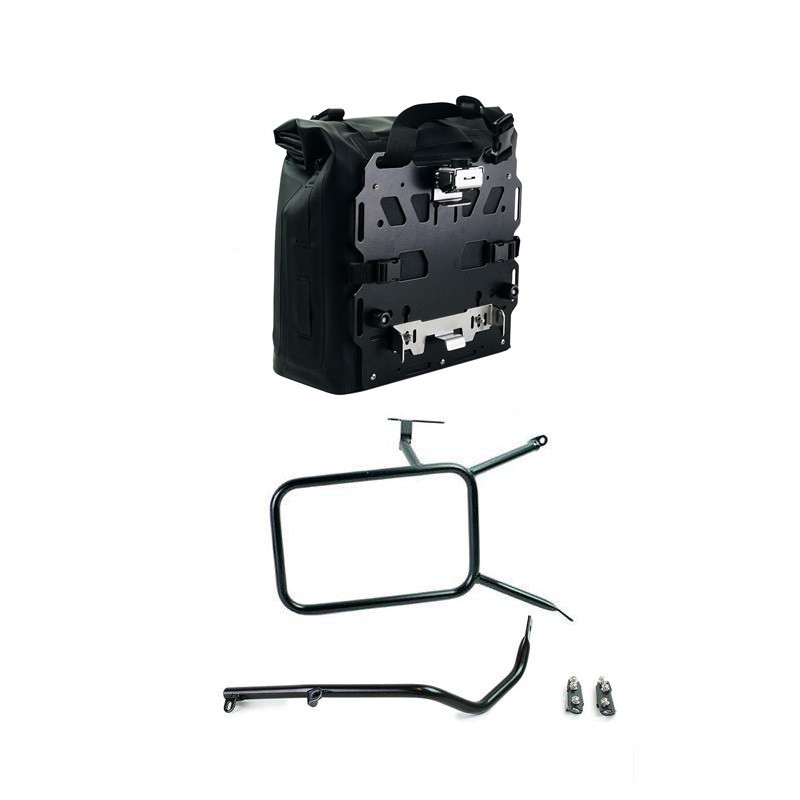 Sacoche latérale Khali en TPU 35L-45L + support verrouillable droit po