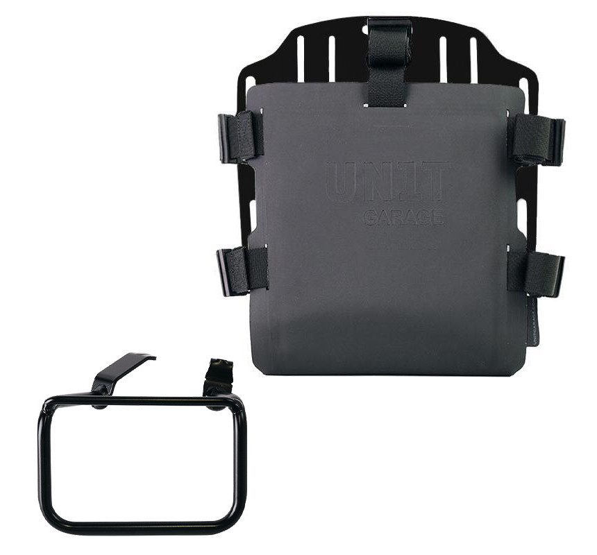 Porte-sacoche réglable en Hypalon + support droit pour R 12 G/S