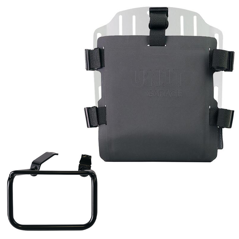 Porte-sacoche réglable en Hypalon + support droit pour R 12 G/S
