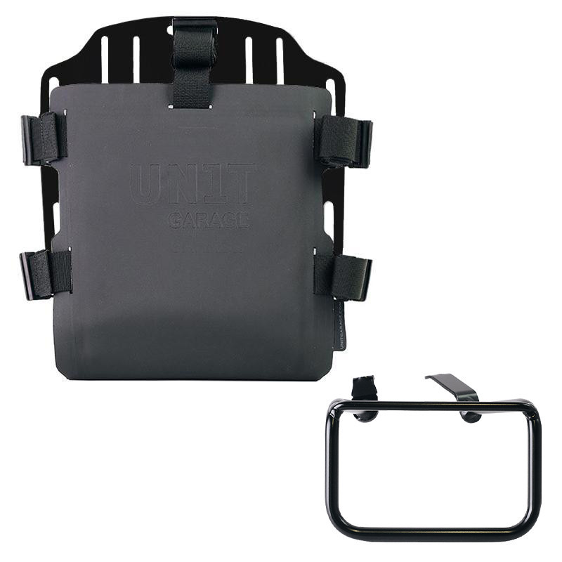 Porte-sacoche réglable en Hypalon + support gauche pour R 12 G/S