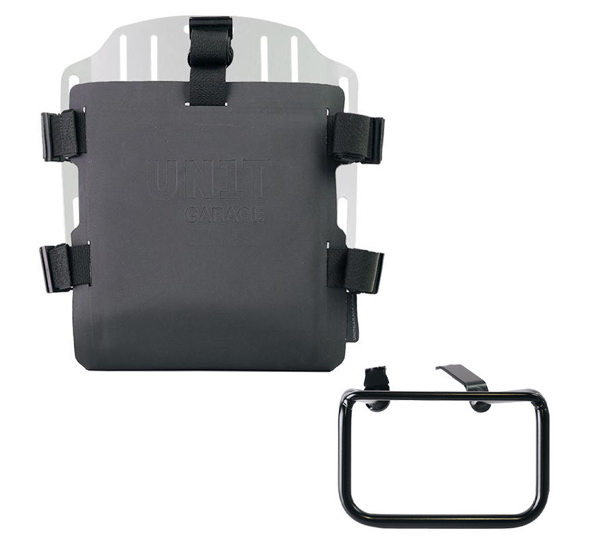 Porte-sacoche réglable en Hypalon + support gauche pour R 12 G/S