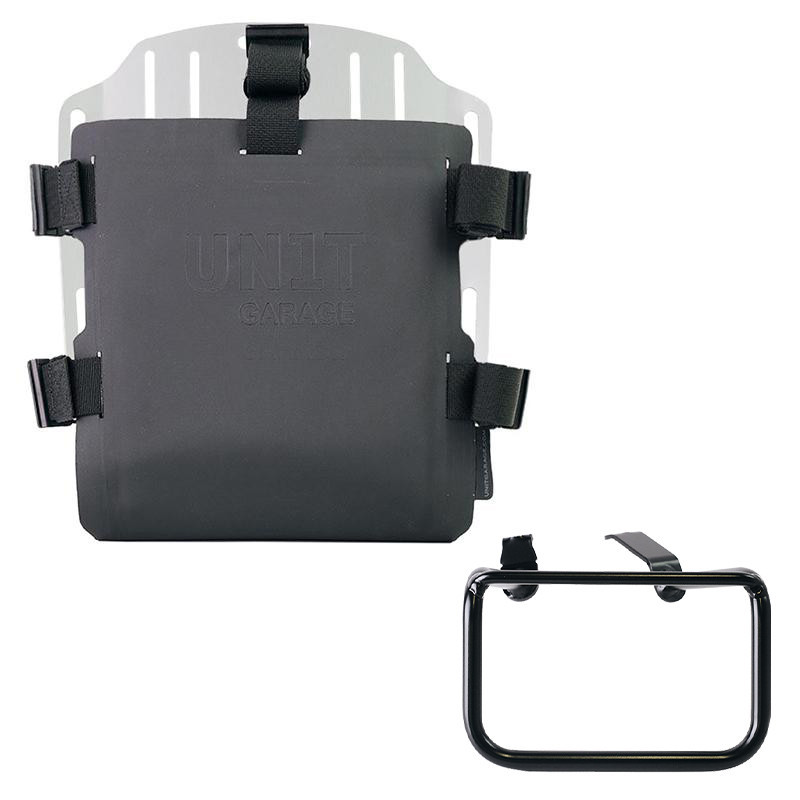 Adjustable Hypalon pannier rack + left-hand bracket for R 12 G/S
