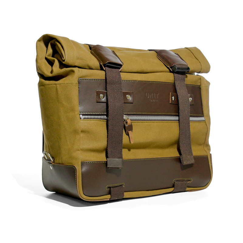 Sacoches latérales Cult en toile 40L-50L + supports verrouillables