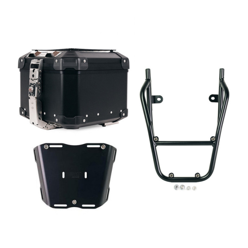 Top case Atlas 44L + porte-bagages avec poignées passager pour CE 02