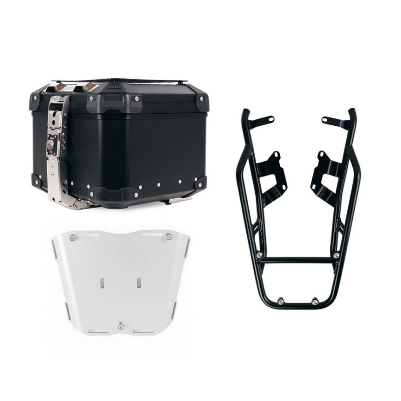 Top case Atlas 44L + porte-bagages avec poignées passager pour R nineT