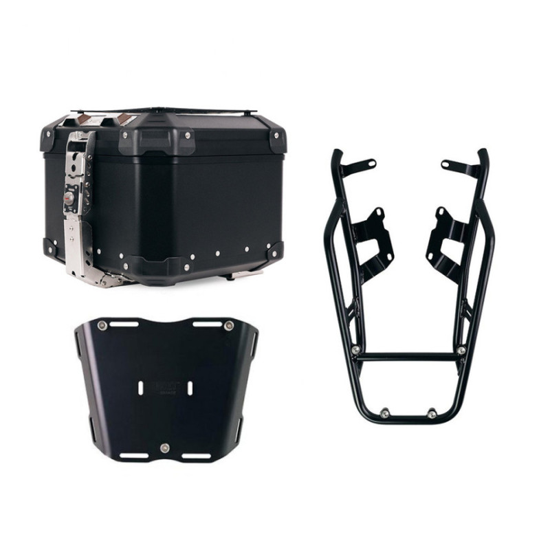 Top case Atlas 44L + porte-bagages avec poignées passager pour R nineT