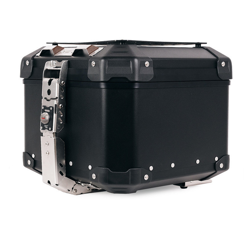 Atlas 44L top box + luggage rack with passenger handles for the R 12
