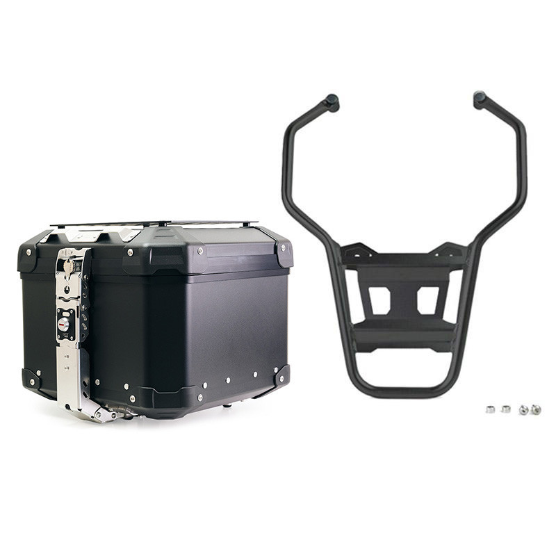 Atlas 44L top box for BMW original equipment + rear luggage rack for the R 1200 GS and R 1250 GS