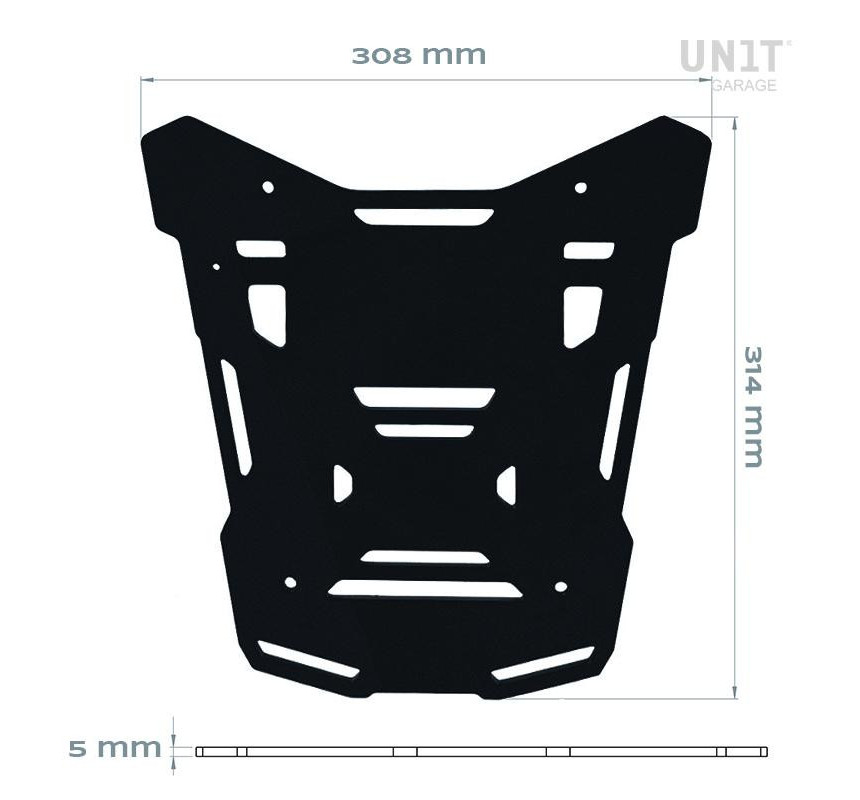 Atlas 44L top box + mounting plate for the R 1300 GS’s original luggage rack