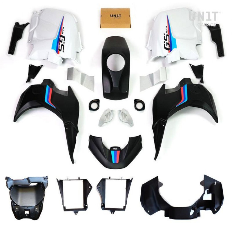 Kit RAD blanc pour BMW R 1200GS et R 1250GS