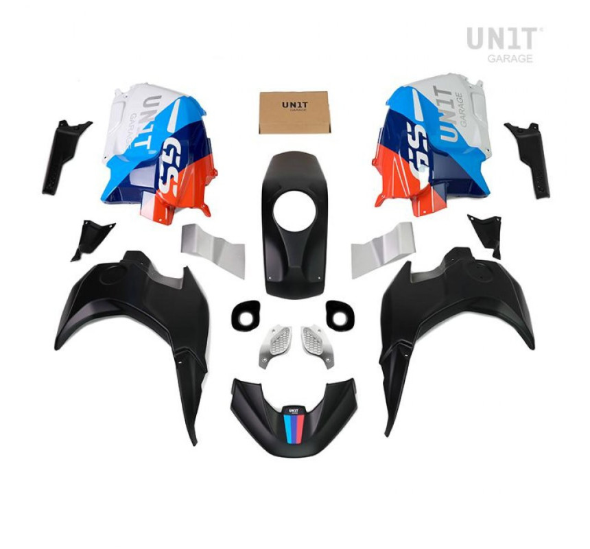 Kit RAD Motorsport noir mat pour R 1200GS (2013-2016)