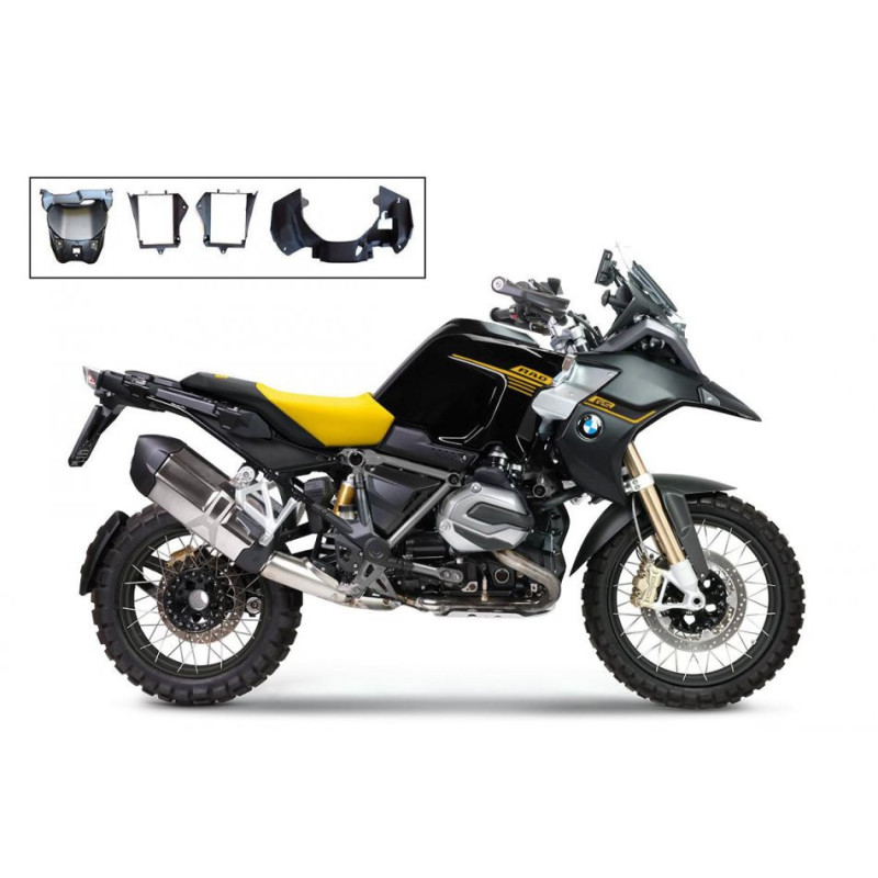 Kit RAD jaune pour BMW R 1200GS et R 1250GS