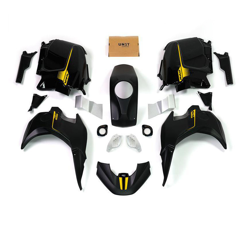 Kit RAD jaune pour R 1200GS et R 1250GS - L'atelier Bleu Motostore