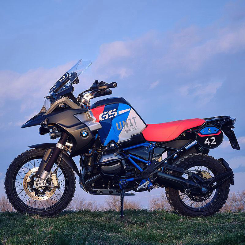 Kit RAD Motorsport noir mat pour R 1200GS (2013-2016)