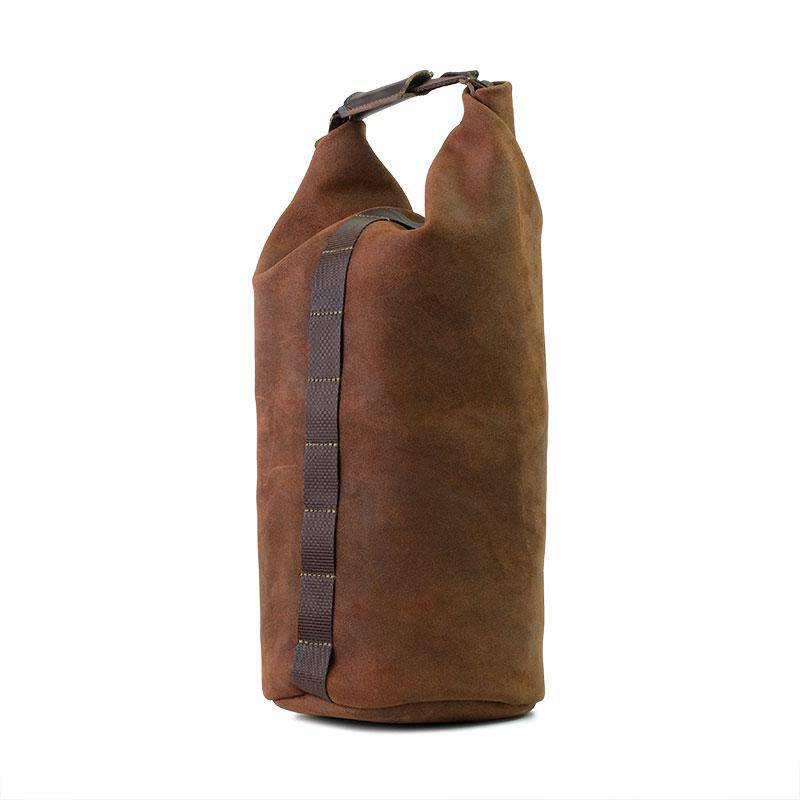 Baluchon de cuir 10L-16L - L'atelier Bleu Motostore