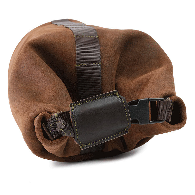 Baluchon de cuir 10L-16L - L'atelier Bleu Motostore
