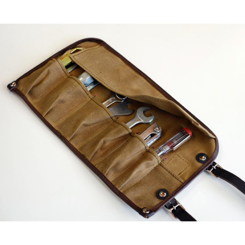 Sacoche à outils en toile - L'atelier Bleu Motostore