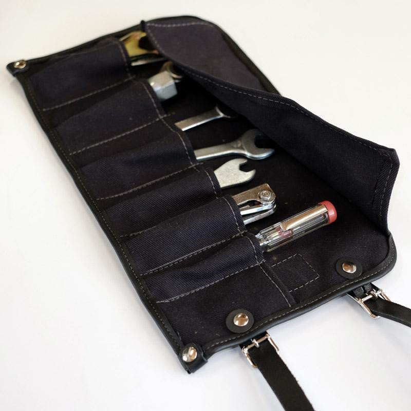 Sacoche à outils en toile - L'atelier Bleu Motostore