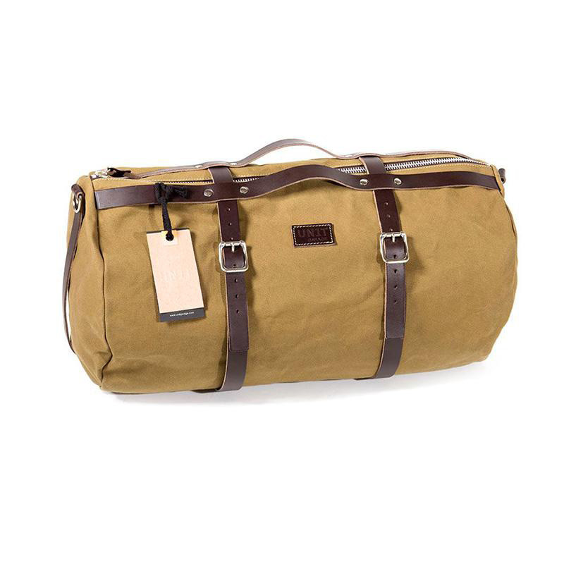 Sacoche de selle en toile Kalahari 25L - L'atelier Bleu Motostore