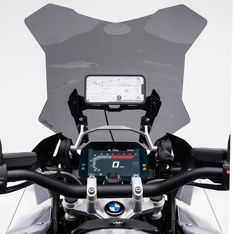 Support téléphone QuadLock Stage 1 pour R 1200GS/GSA & R 1250GS/GSA