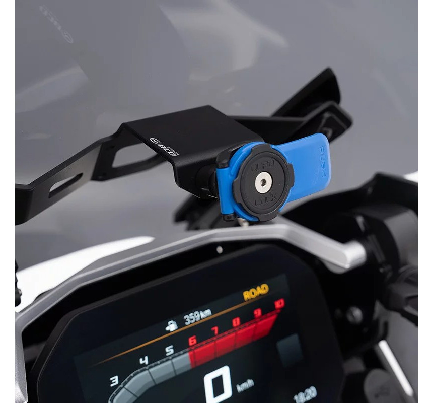 Support téléphone QuadLock Stage 2 pour R 1200GS/GSA & R 1250GS/GSA