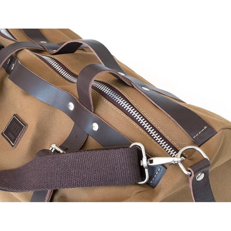 Kalahari 43L canvas pannier – L'atelier Bleu Motostore