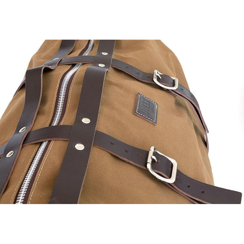 Kalahari 43L canvas pannier – L'atelier Bleu Motostore