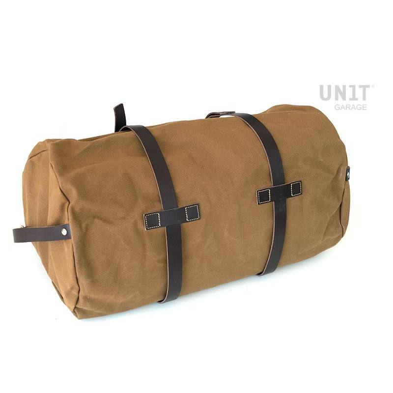 Kalahari 43L canvas pannier – L'atelier Bleu Motostore