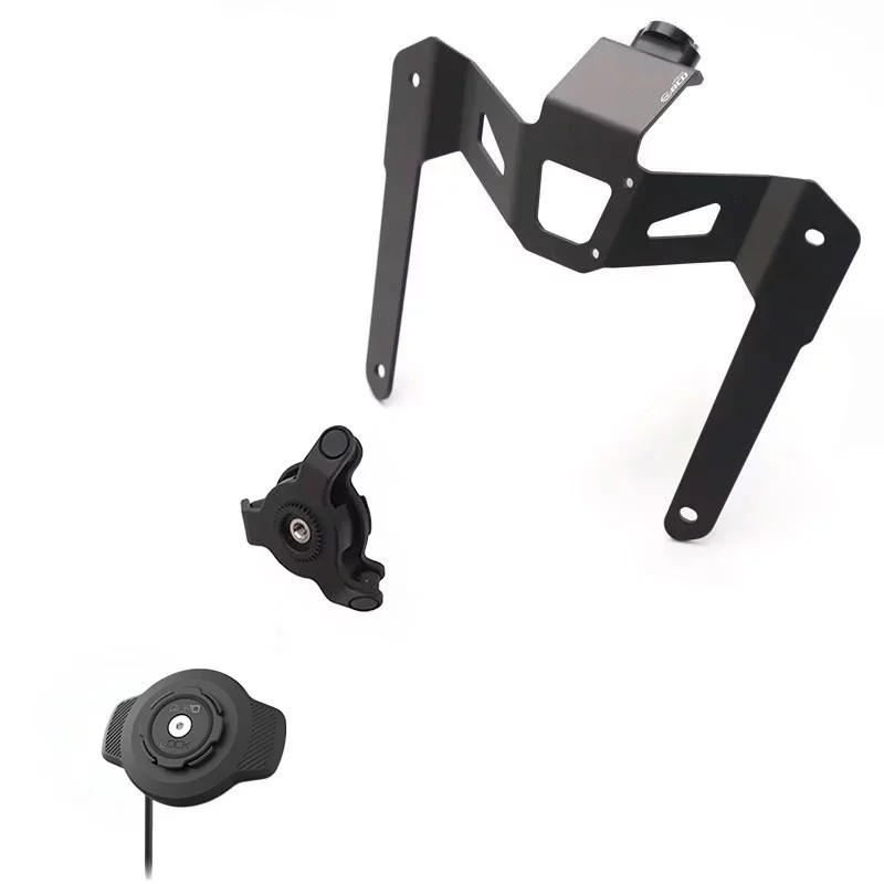 Support téléphone QuadLock Stage 4 pour R 1200GS/GSA & R 1250GS/GSA - L'atelier Bleu Motostore