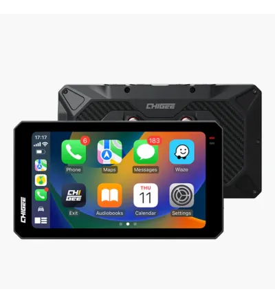 AIO-6 LTE 4G, écran CarPlay & Android Auto moto avec 4G et SOS