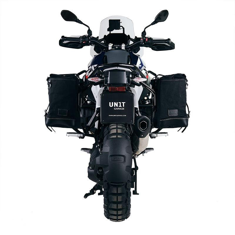 Sacoche scram en daim 22l-30l + support gauche pour R 1300GS
